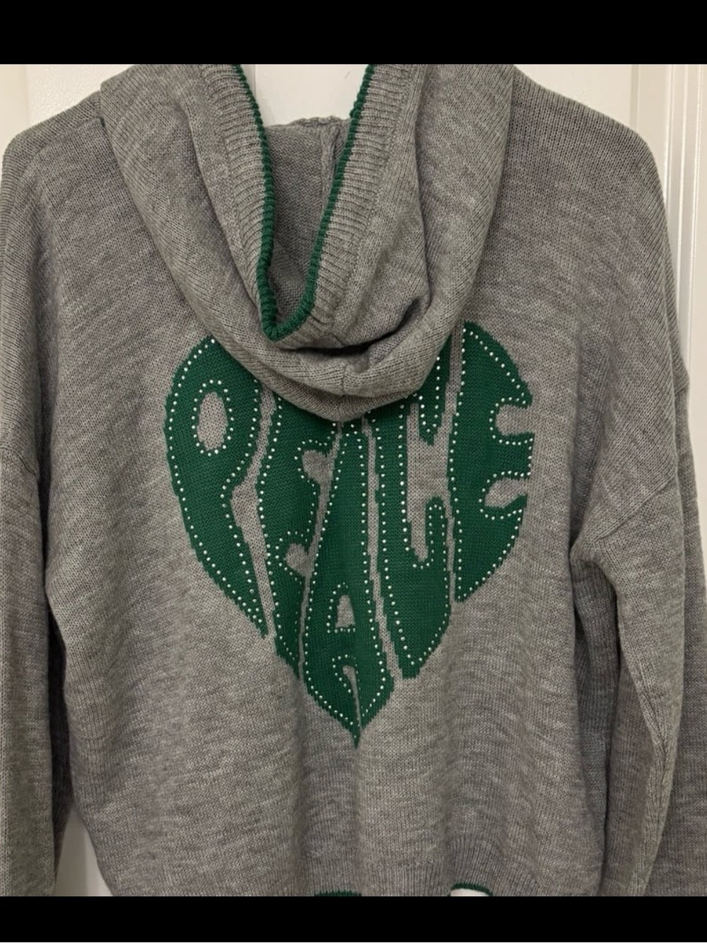 Vintage Havana Knit Hoodie